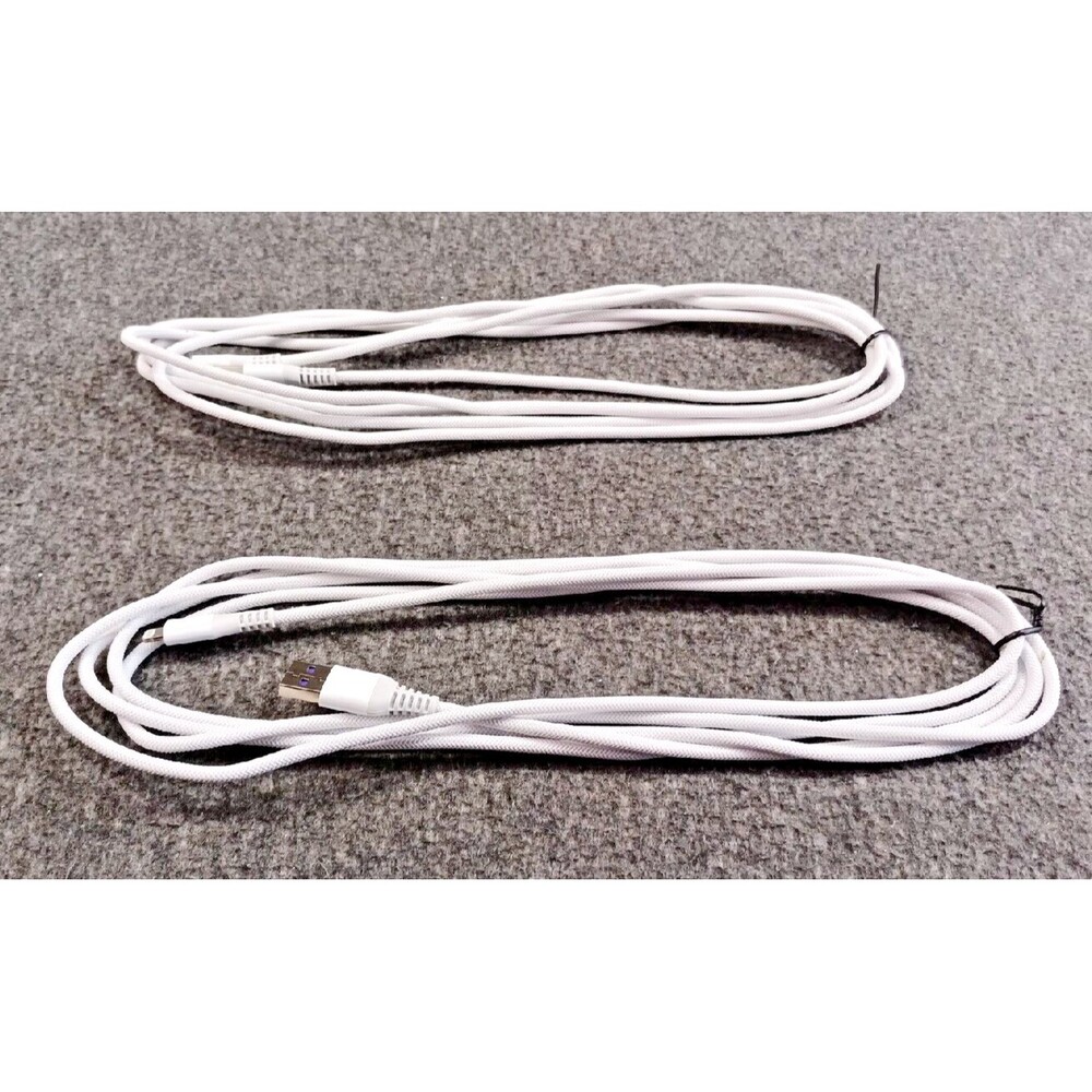 10FT Long USB Cable For iPhone 5 6 7 8 Plus X XS Max XR 11 12 Mini Set of 2